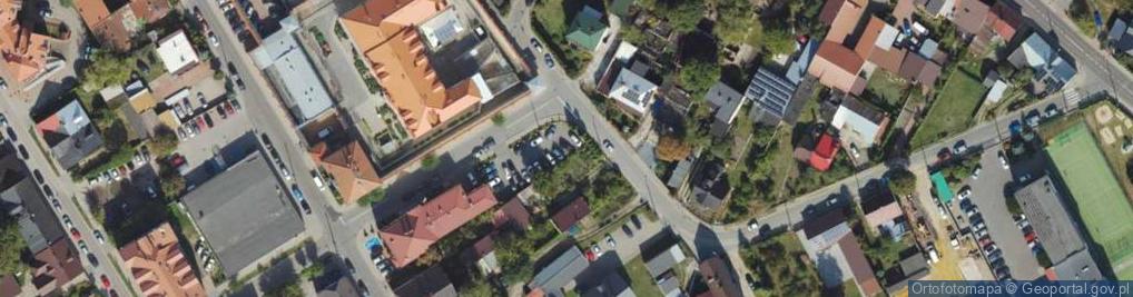 Zdjęcie satelitarne Cicha ul.