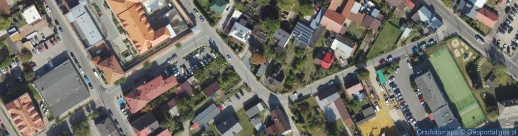 Zdjęcie satelitarne Cicha ul.