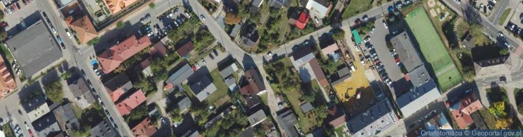 Zdjęcie satelitarne Cicha ul.