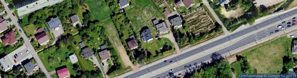 Zdjęcie satelitarne Cieszyńska ul.