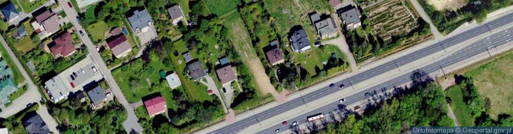 Zdjęcie satelitarne Cieszyńska ul.