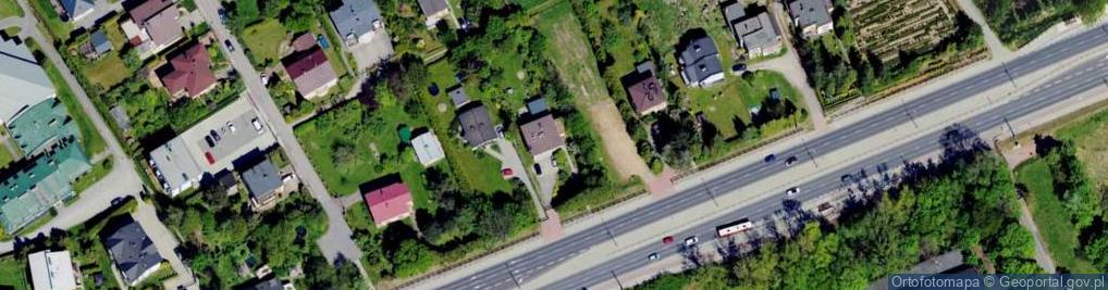 Zdjęcie satelitarne Cieszyńska ul.