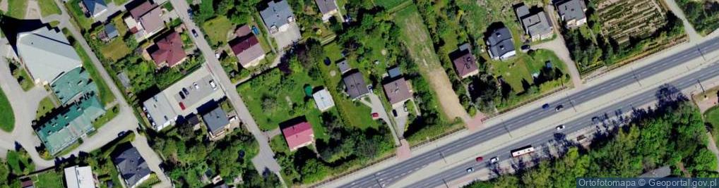 Zdjęcie satelitarne Cieszyńska ul.