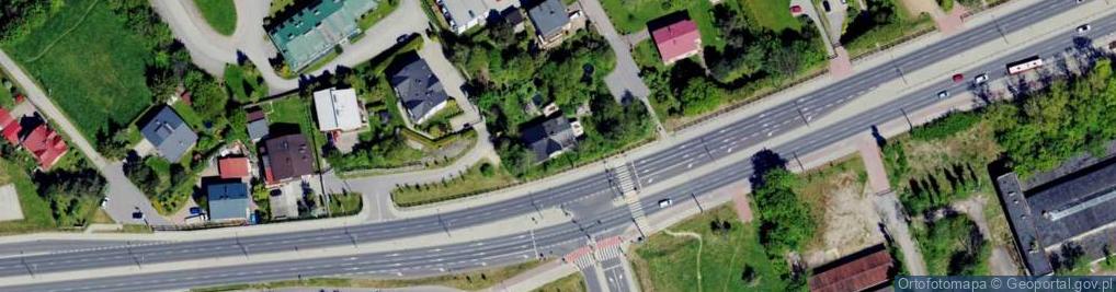 Zdjęcie satelitarne Cieszyńska ul.