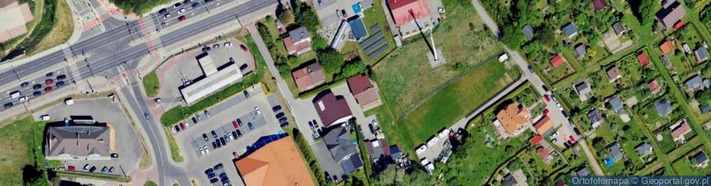 Zdjęcie satelitarne Cieszyńska ul.