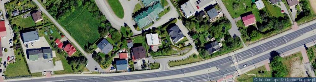 Zdjęcie satelitarne Cieszyńska ul.