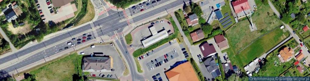 Zdjęcie satelitarne Cieszyńska ul.