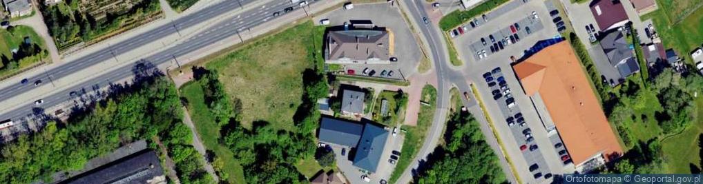 Zdjęcie satelitarne Cieszyńska ul.