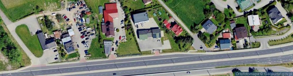 Zdjęcie satelitarne Cieszyńska ul.