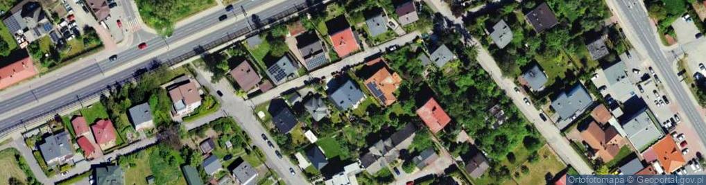 Zdjęcie satelitarne Cisowa ul.