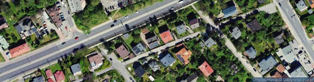 Zdjęcie satelitarne Cisowa ul.
