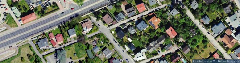 Zdjęcie satelitarne Cisowa ul.