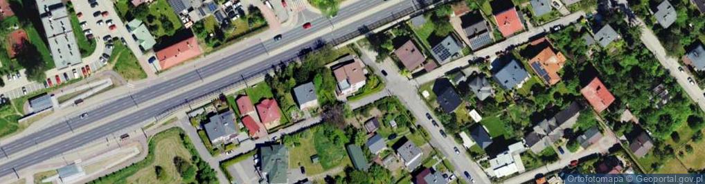 Zdjęcie satelitarne Cisowa ul.