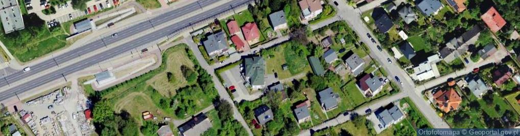 Zdjęcie satelitarne Cisowa ul.