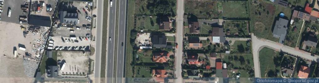 Zdjęcie satelitarne Cisowa ul.