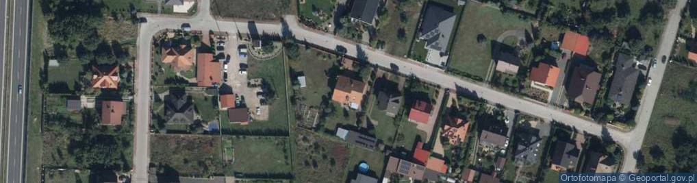 Zdjęcie satelitarne Cisowa ul.