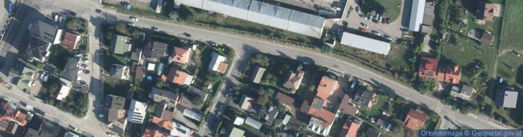 Zdjęcie satelitarne Cicha ul.