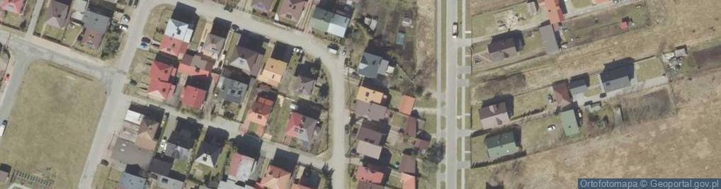 Zdjęcie satelitarne Cieszkowskiego-Ćwieka Kajetana ul.