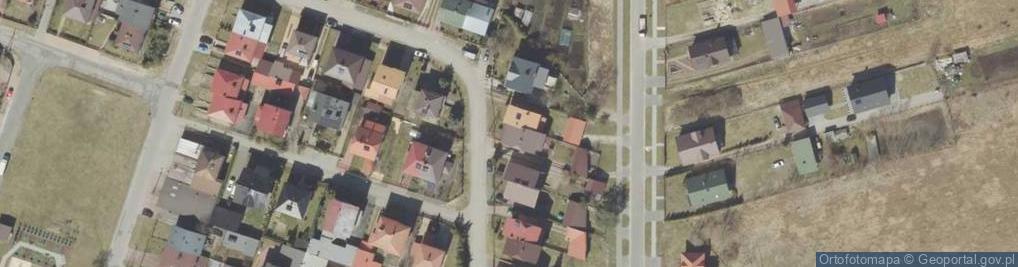 Zdjęcie satelitarne Cieszkowskiego-Ćwieka Kajetana ul.