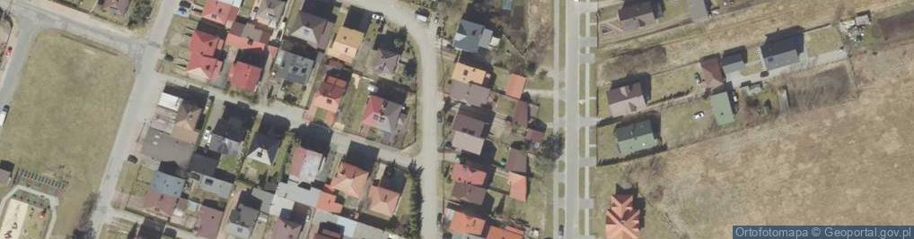 Zdjęcie satelitarne Cieszkowskiego-Ćwieka Kajetana ul.