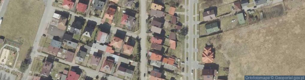 Zdjęcie satelitarne Cieszkowskiego-Ćwieka Kajetana ul.
