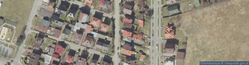 Zdjęcie satelitarne Cieszkowskiego-Ćwieka Kajetana ul.