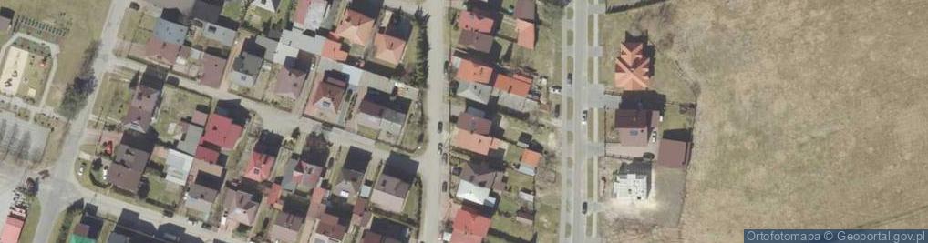 Zdjęcie satelitarne Cieszkowskiego-Ćwieka Kajetana ul.