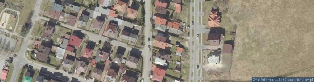 Zdjęcie satelitarne Cieszkowskiego-Ćwieka Kajetana ul.