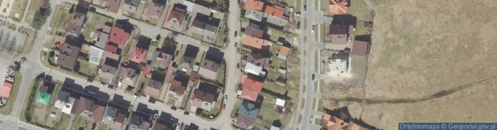 Zdjęcie satelitarne Cieszkowskiego-Ćwieka Kajetana ul.