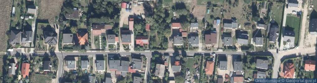 Zdjęcie satelitarne Cicha ul.