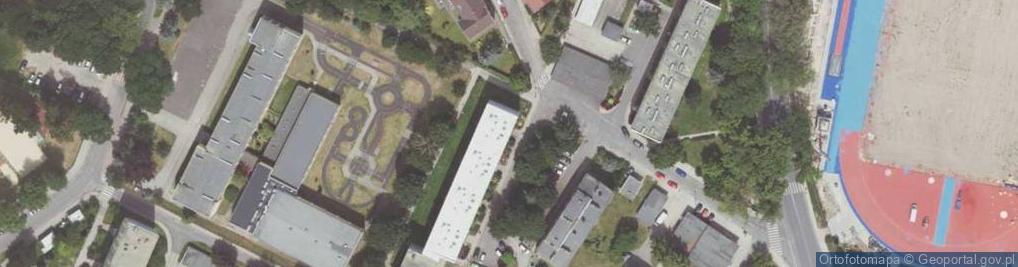 Zdjęcie satelitarne Cicha ul.