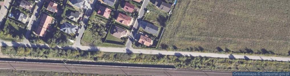 Zdjęcie satelitarne Cisowa ul.