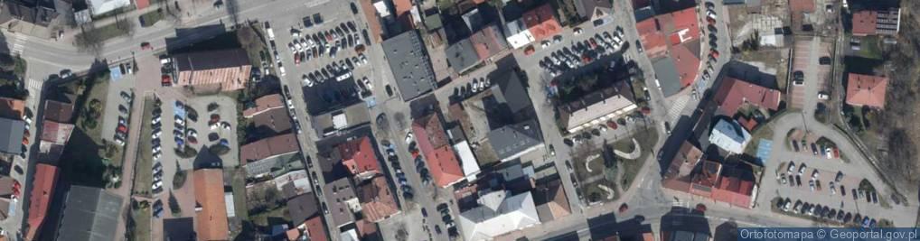 Zdjęcie satelitarne Cicha ul.