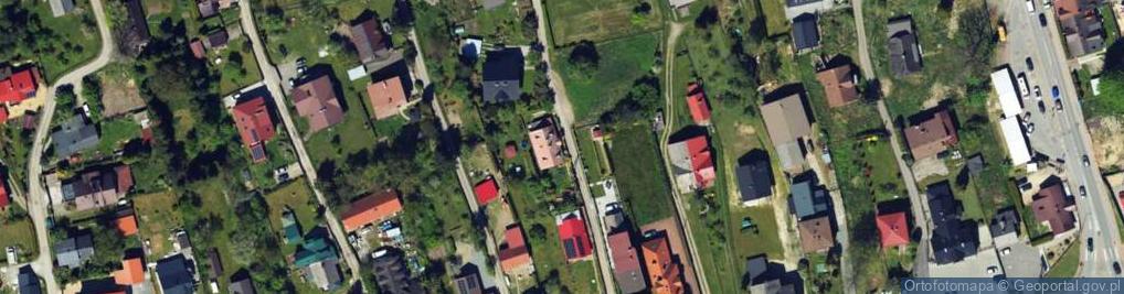Zdjęcie satelitarne Cienista ul.