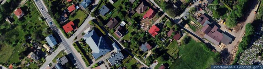 Zdjęcie satelitarne Cicha ul.