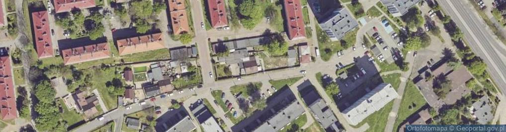 Zdjęcie satelitarne Cicha ul.
