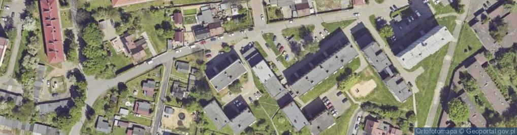 Zdjęcie satelitarne Cicha ul.