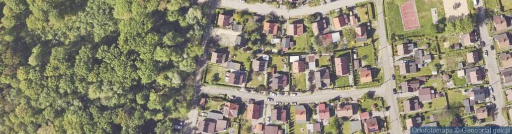 Zdjęcie satelitarne Cisowa ul.