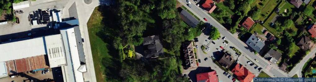 Zdjęcie satelitarne Cieszyńska ul.