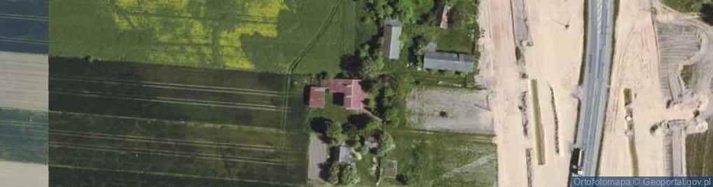 Zdjęcie satelitarne Cieciórki ul.