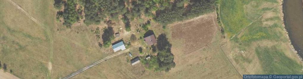 Zdjęcie satelitarne Cieciory ul.