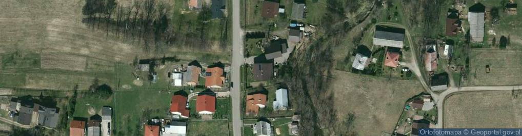 Zdjęcie satelitarne Cieklin ul.