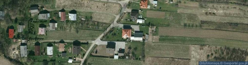 Zdjęcie satelitarne Cieklin ul.