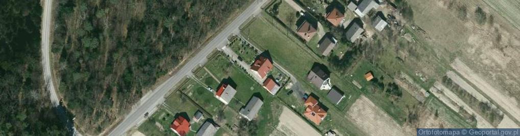 Zdjęcie satelitarne Cieklin ul.