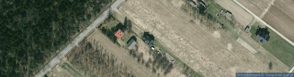 Zdjęcie satelitarne Cieklin ul.