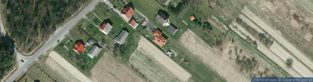 Zdjęcie satelitarne Cieklin ul.