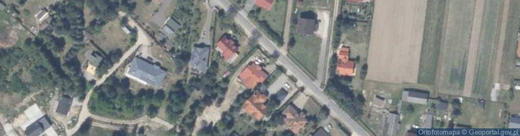 Zdjęcie satelitarne Ciekoty ul.