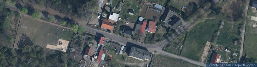 Zdjęcie satelitarne Cielmów ul.