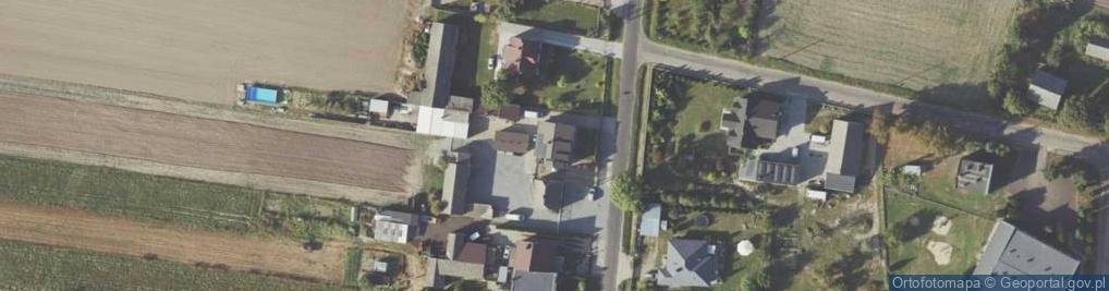 Zdjęcie satelitarne Cienin Zaborny-Parcele ul.