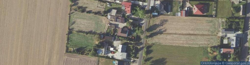 Zdjęcie satelitarne Cienin Zaborny-Parcele ul.